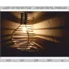  Laserskåret lampepære vedhæng vektorfil
