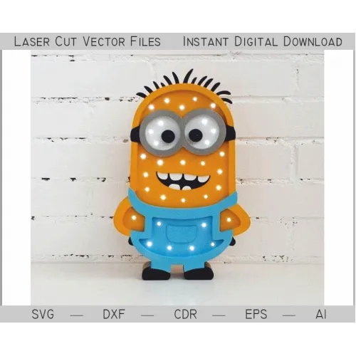  Får LED-natlyssæt — Laserskårne vektorfiler (SVG, DXF, AI)