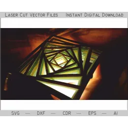 Lampu Geometris