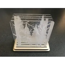 Porta-copos Shadow Box