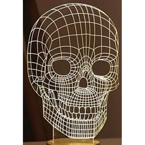  3D-kranielampe laserskærefil