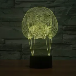 3D model lampy mrože