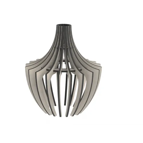  Parametrisk lampe — Laserskåret vektorskabelon
