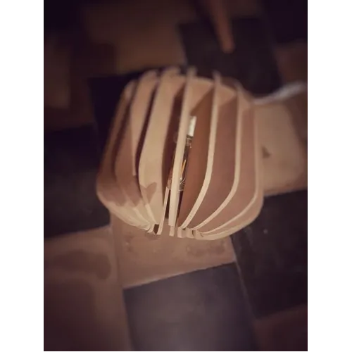  Spiral gulvlampe laserskærefil