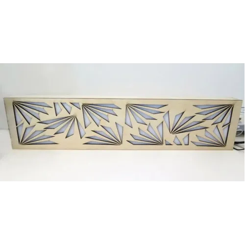  Arquivo vetorial para corte a laser de painel de LED