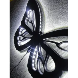 ไฟกลางคืน LED รูปผีเสื้อ