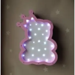 Urso de luz noturna LED