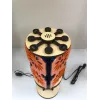  Abajur de mesa floral com corte a laser - Modelo vetorial