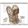  Mechanizm mechanicznej skarbonki – szablon wektorowy wycinany laserowo