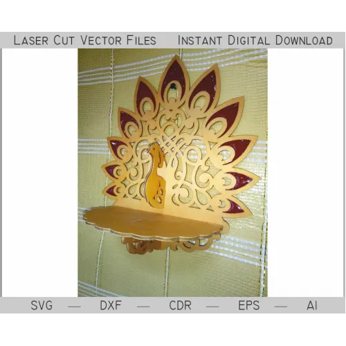  Firebird vægreol vektorfil — Laserskåret SVG/DXF/AI øjeblikkelig download