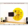  Pac-Man væghylde laserskåret vektorfil