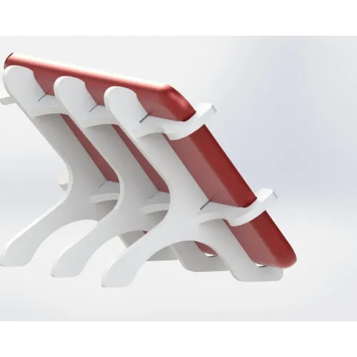  Laserskåret vektorfil — Triple Device Stand (telefon- og tabletholder med 3 pladser)