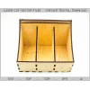  الگوی برش لیزری جعبه چای و سازمان دهنده