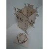  Sjabloon voor lasersnijden van een Samovar-huis, geschikt voor multiplex en acryl.