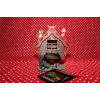  Baba Yaga Theehuis Lasergesneden Vectorbestand